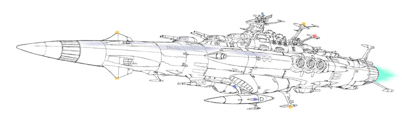 How To Draw Machanics 7 Last Time Vivid Light Navigation Light Injection Light メカ絵の描き方 7最終回 ハイライト 航行灯 噴射光 Lighthouse メカニックス